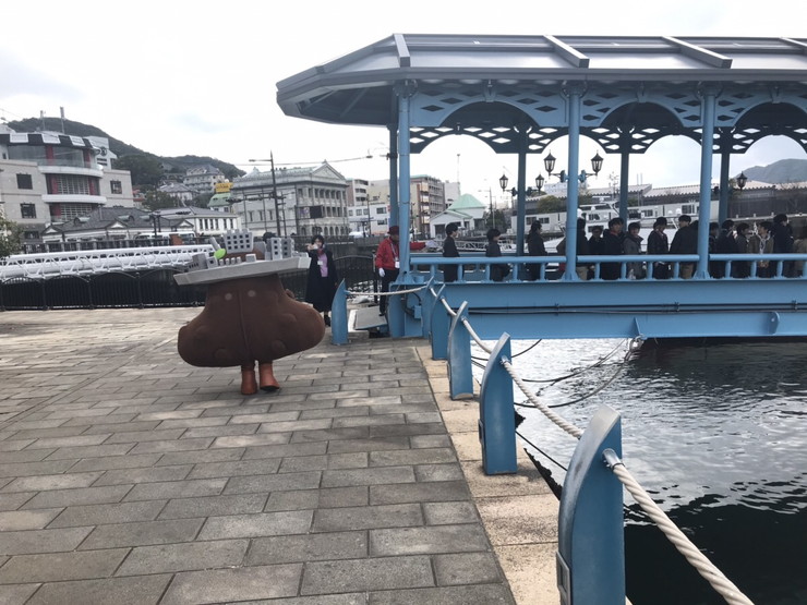 ガンショーくんのお見送り