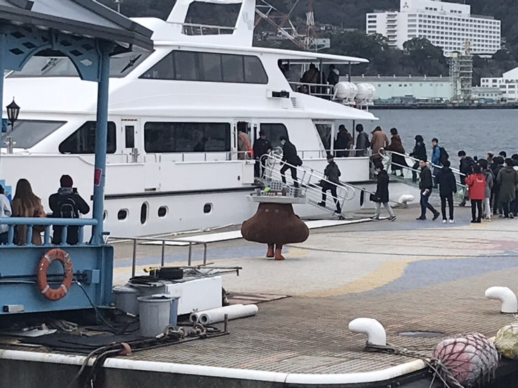 ガンショーくんのお見送り