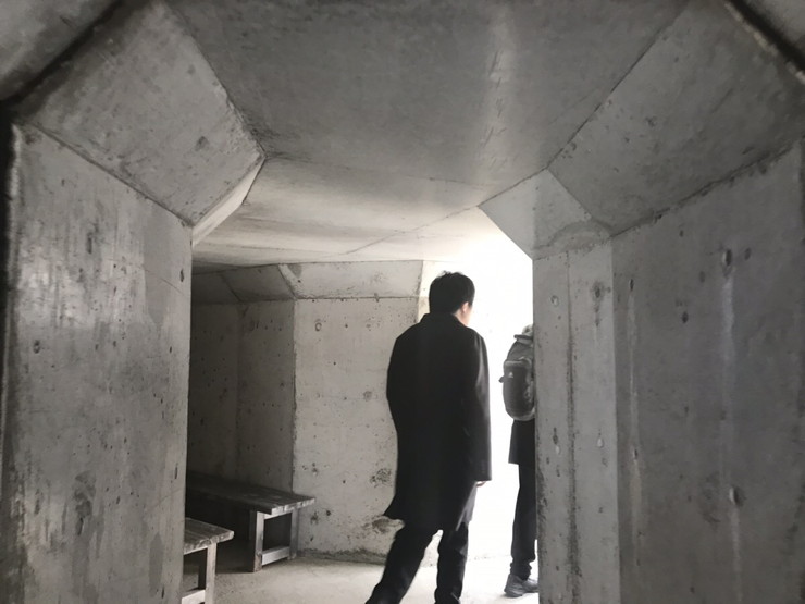 ドルフィン桟橋からの経路